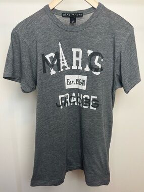 Vintage 2000s Marc Jacobs Paris Graphic Tee
